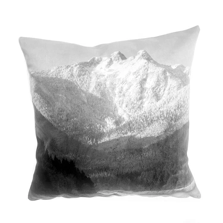 Mountain throw pillow hotsell